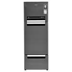 Whirlpool 300 L Frost Free Triple Door Refrigerator (Steel Onyx) 